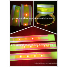 Faixa reflexiva do braço do diodo emissor de luz de 5cm x de 35cm